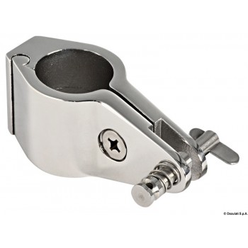 Attacco a manicotto per capottina con spina a molla